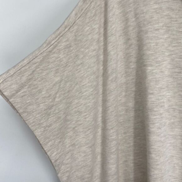 Loft Lounge Oversized Soft & Cozy kaftan Sleeve Casual Cowl Neck Top Oatmeal XS/ - Picture 3 of 11